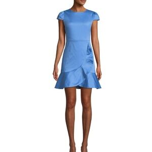 Alice + Olivia Sky Blue Mini Dress Size 6